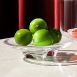 Footed Glass Bowl