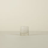 Bubble Glass Votive, Cream