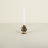 Gold Crackle, Candleholder