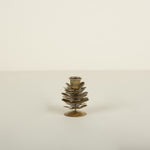 Gold Crackle, Candleholder 1