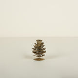 Gold Crackle, Candleholder 1