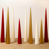 Cone Candle 37 cm, Artichoke