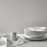 A Table White Dinnerware Collection Tea or Cappucino Cup and Saucer