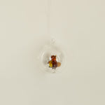 glass beaver ornament