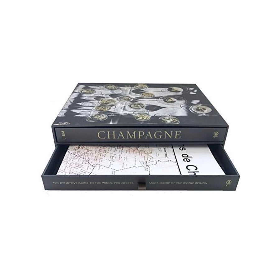 Champagne Boxed Book and Map Set