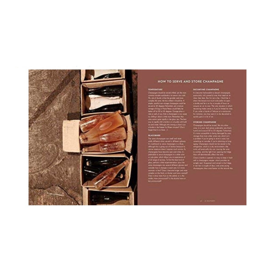 Champagne Boxed Book and Map Set