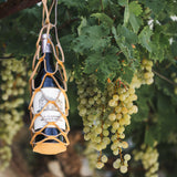 Recycled Leather Mesh Bottle Holder