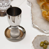 Coluna Kiddush Cup, Marble & Silver