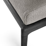 Jack Lounge Chair, Black Teak with Mocha Cushions