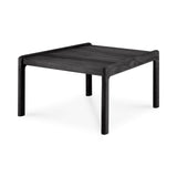 Jack Outdoor Side Table, Black Teak