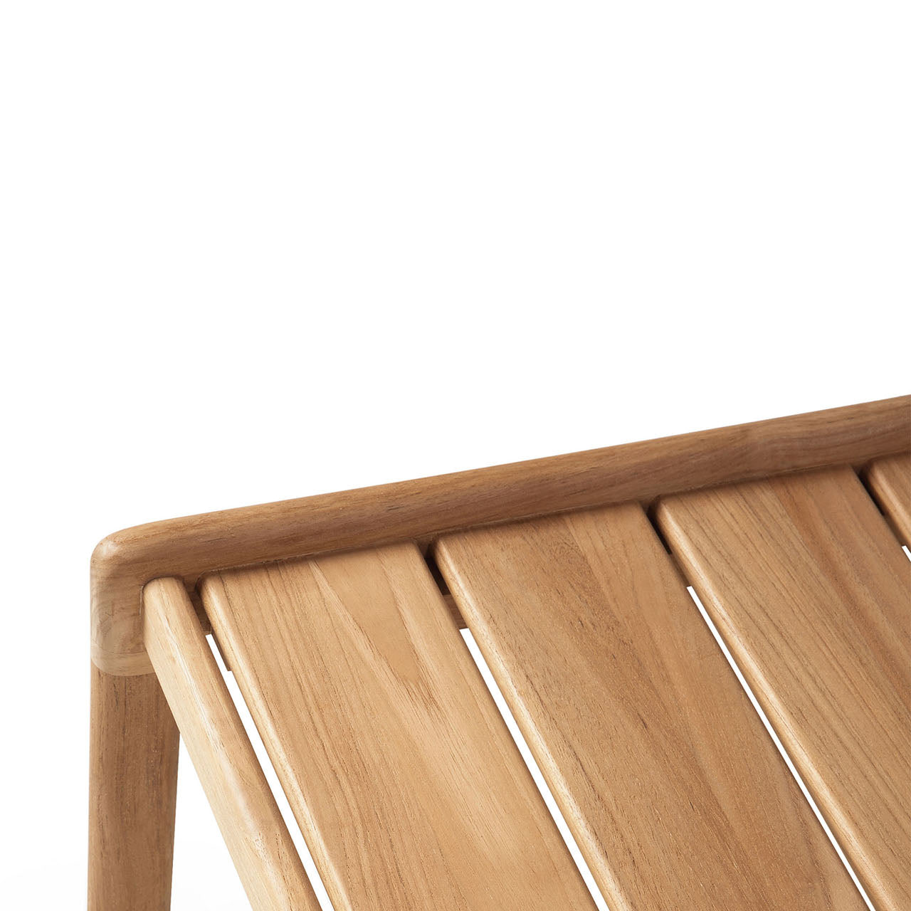Jack Outdoor Side Table, Teak 1