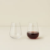Jancis Robinson Stemless Glass, Set of 2