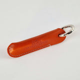 Leather Emergency Corkscrew Keyring