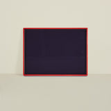 Large Lacquer Tray, Orange/Navy