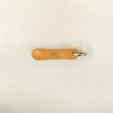 Leather Emergency Corkscrew Keyring