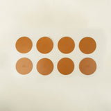 Recycled Leather Coasters, Set of 10