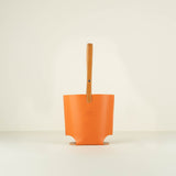 Leather 2-Bottle Holder, Tan w/ Orange