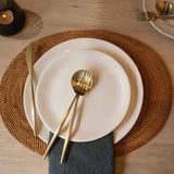 HG Oval Wicker Placemat