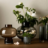 Small Boll Vase, Mocha
