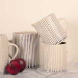 Duck Egg Stripe Pitcher, 1L