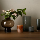 Small Boll Vase, Mocha
