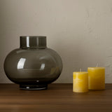 Large Boll Vase, Smoke