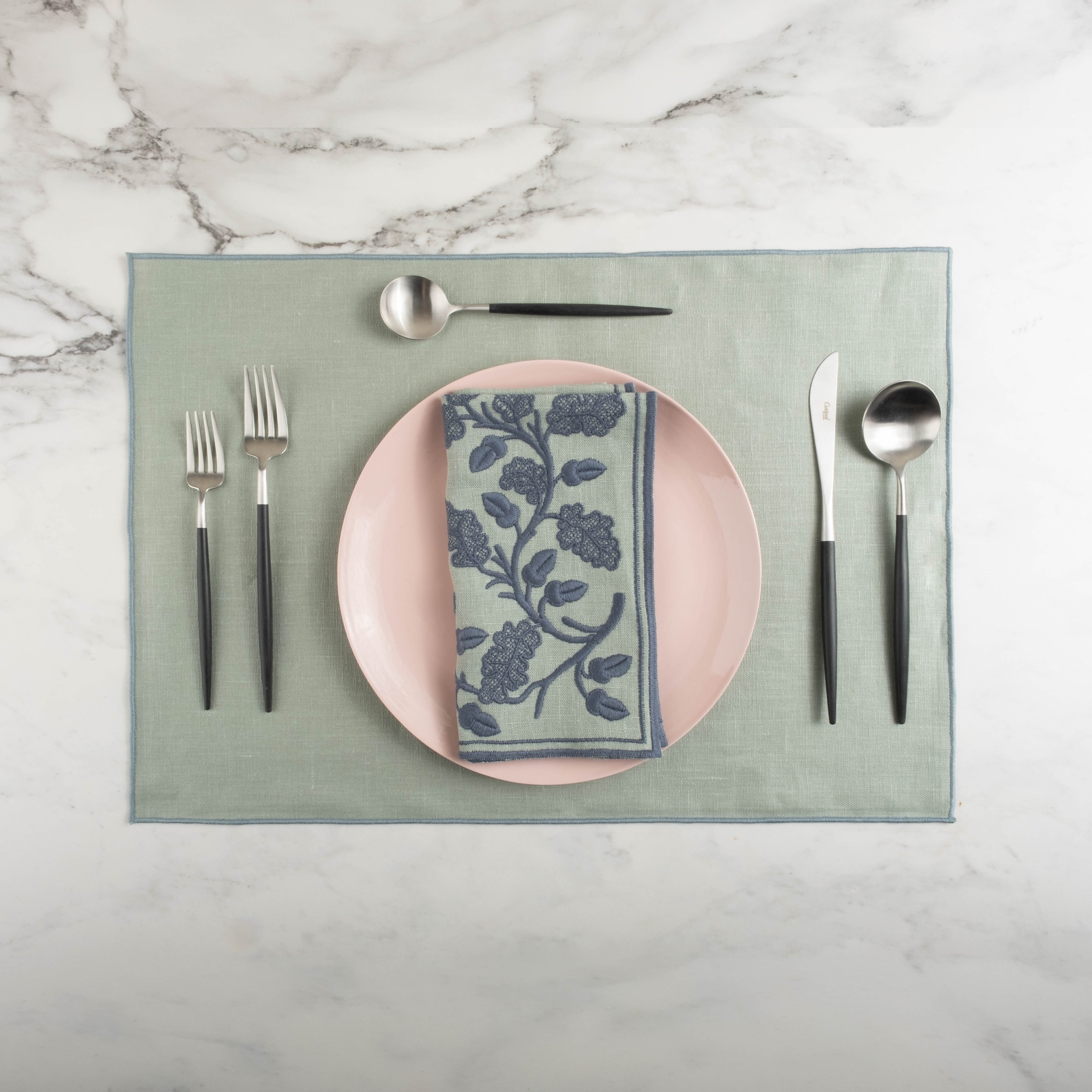 Antistain Linen Placemat Filo 50x35cm