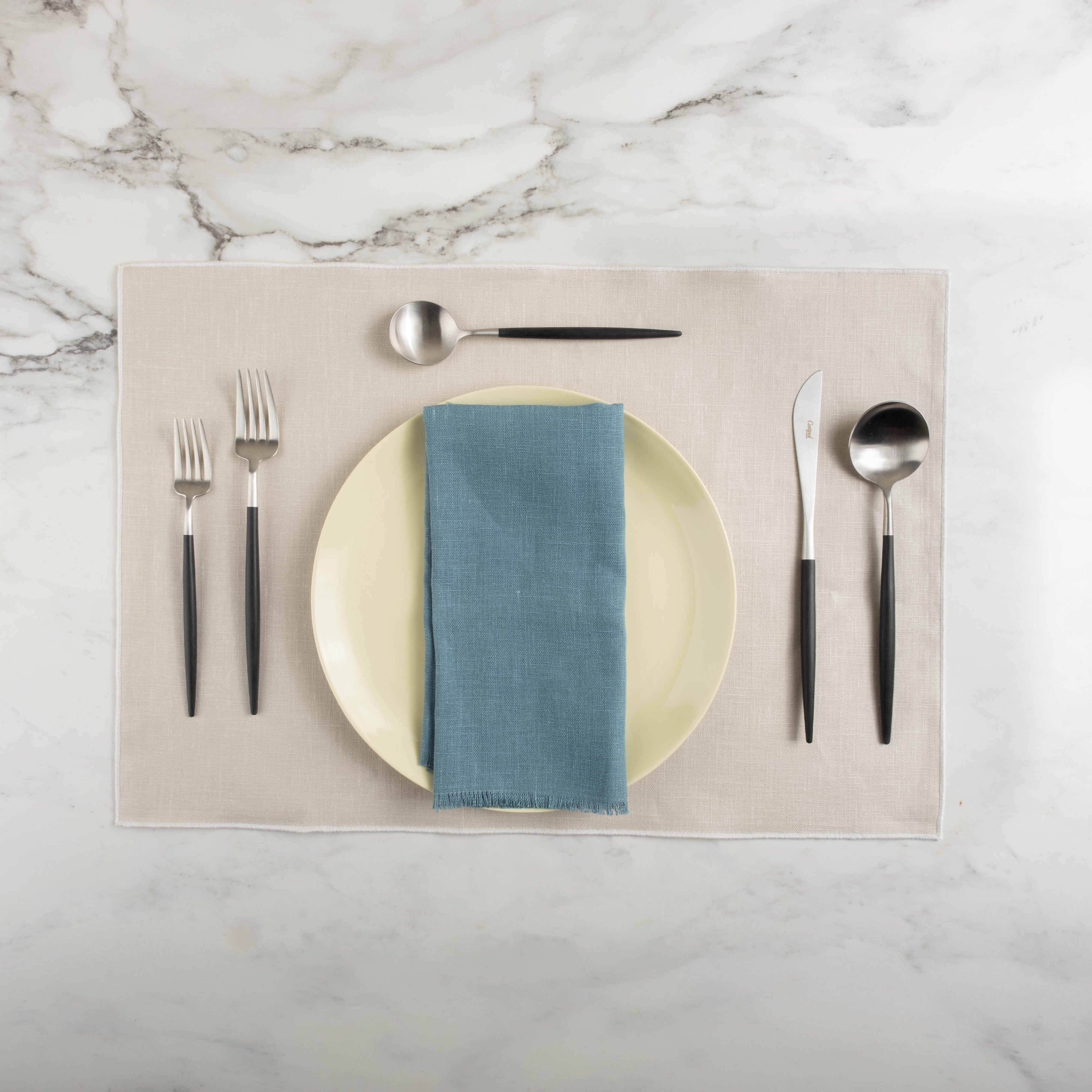 Antistain Linen Placemat Filo 50x35cm