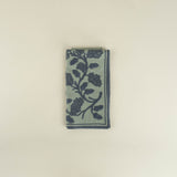 Linen Napkin Quercia 45x45cm Salvia/Deep Blue