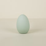 Large Egg Candle, Crystal