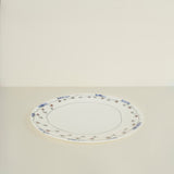 Large Plate L Anemone Milk