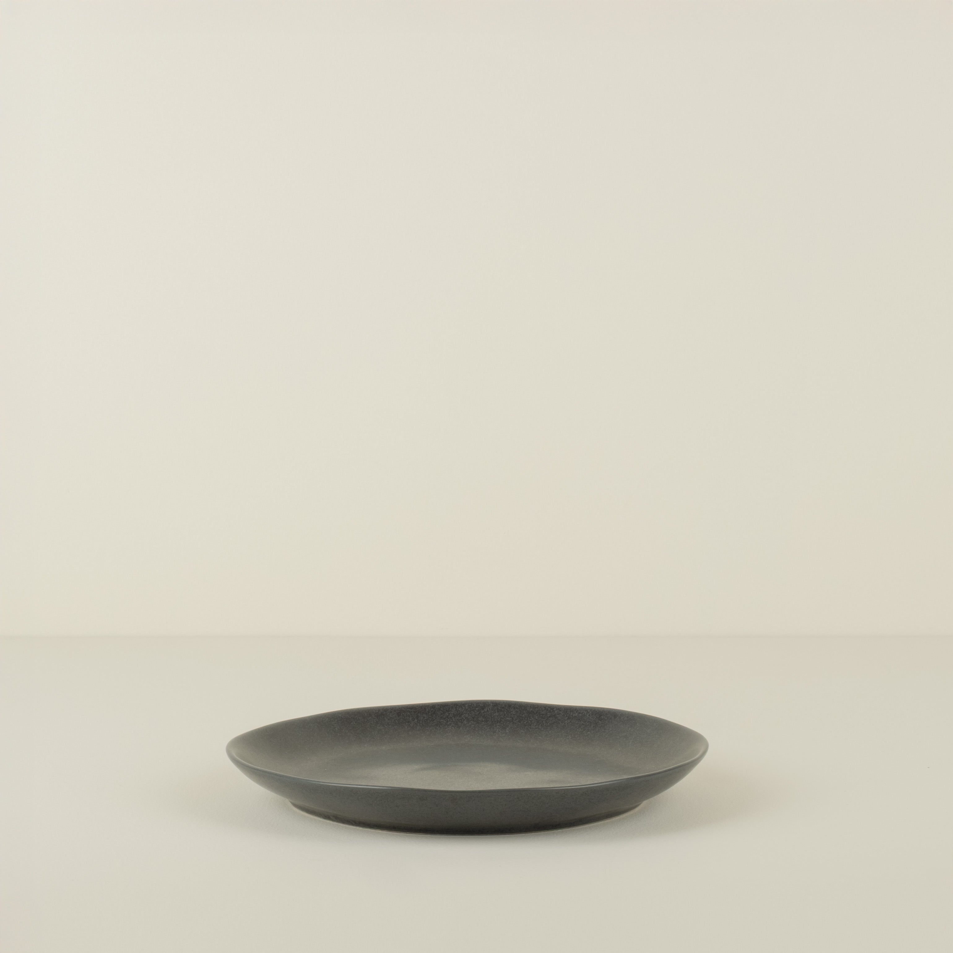 Livia Matte Black Salad/Dessert Plate