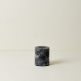 Medium Anthracite Belgian Pillar Candle