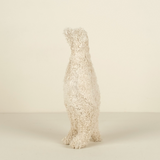 Knitted Boucle White Penguin