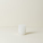 Medium White Belgian Pillar Candle
