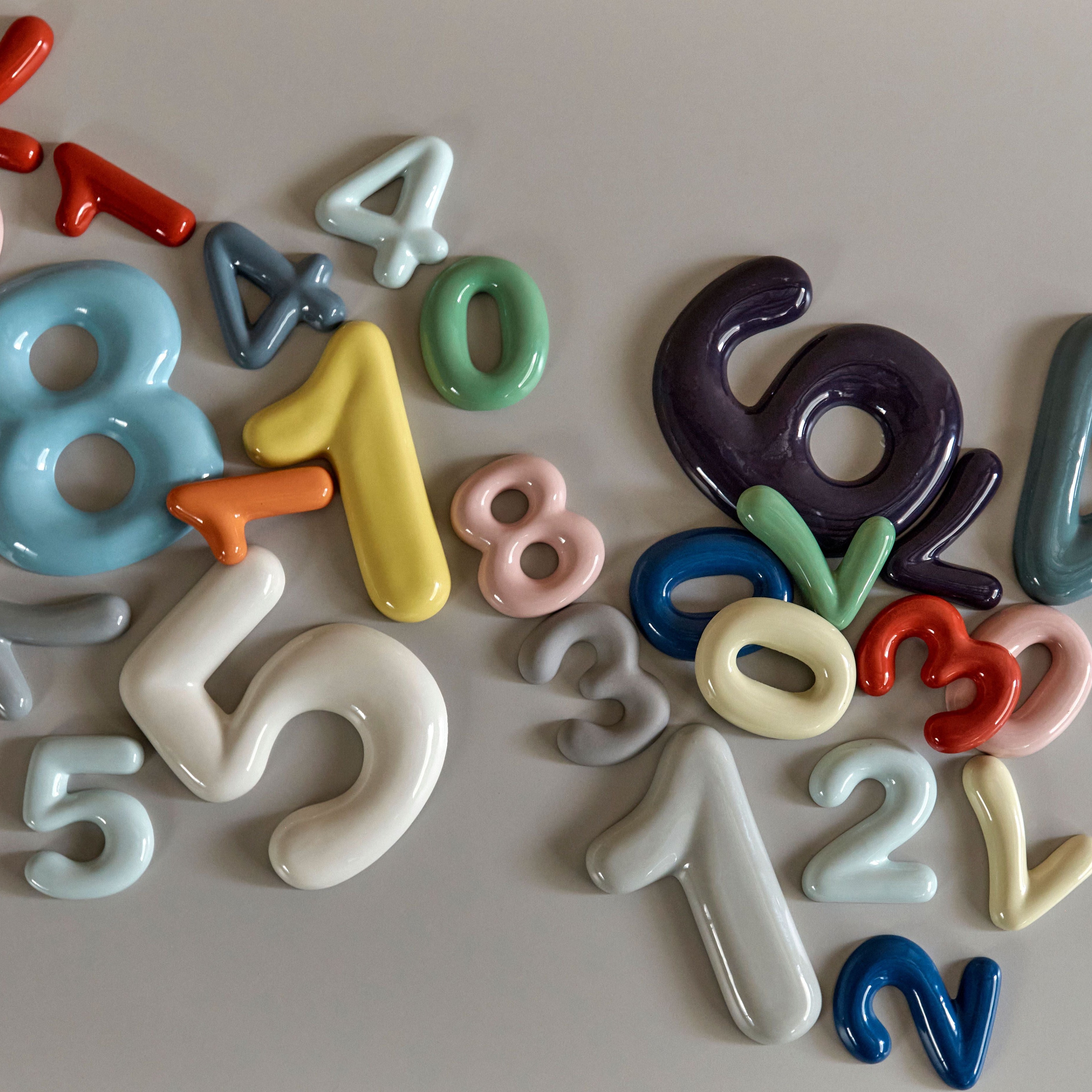 Mud Australia Mixed Small and Large House Numbers