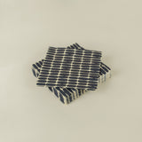 Linen Black Alku Paper Cocktail Napkin
