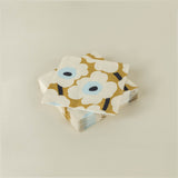 White Gold Unikko Paper Cocktail Napkin