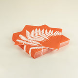 Fougère Orange Dinner Napkin