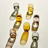 Coloured O Set of 4 Tumblers, Smoke