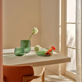 Opti Vase Tall Smoked Green