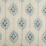 Genoa Azure Linen Cushion 14x20"