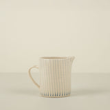 Duck Egg Stripe Jug, 500ml