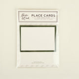 Green Frame Place Cards