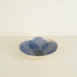 Poppy Flower Medium Salad Bowl Blue