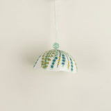 Bell Flower Ceramic Ornament Palm