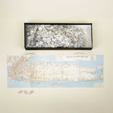 NYC Map 1,000 Piece Panoramic Puzzle