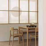 Pi Dining Chair, Oak, With Armrest