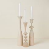 Pickled Ash Candlestick