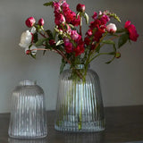 Pleat Vase, Clear